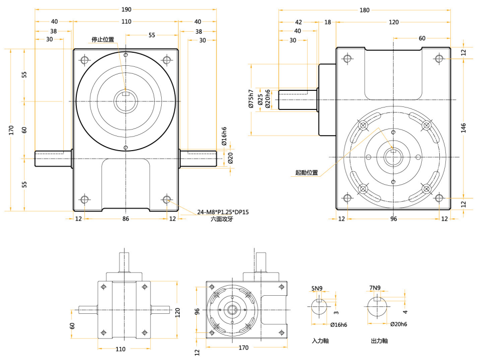 心轴型分割器 心轴型分割器